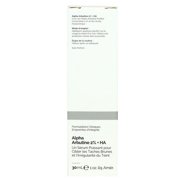 Alpha Arbutine 2% + HA serum tâches brunes 30ml