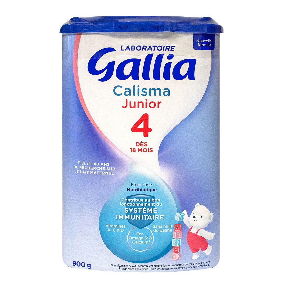 Gallia Calisma 4 Junior est un aliment lacté en poudre