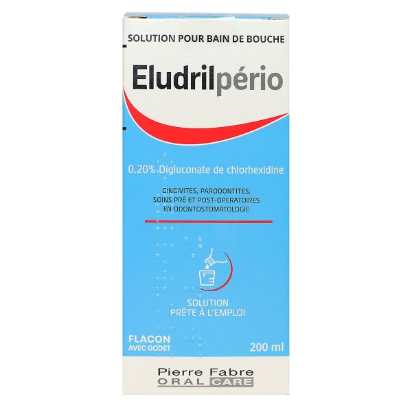 Eludrilpério bain de bouche 200ml