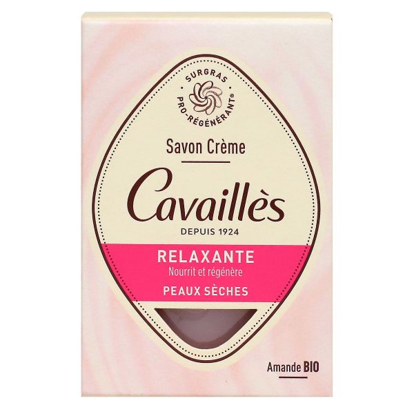 Relaxante savon crème peaux sèches 100g