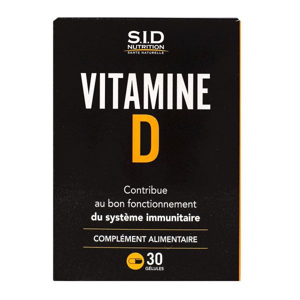 Vitamine D complément alimentaire 30 capsules
