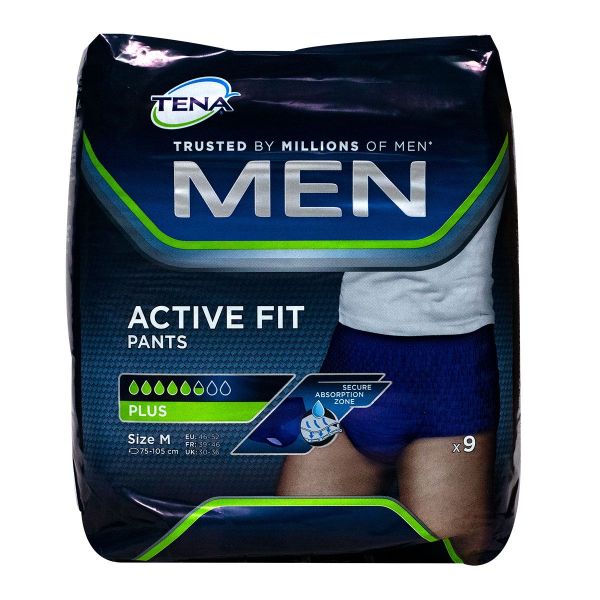 Men Active Fit 9 pants plus M