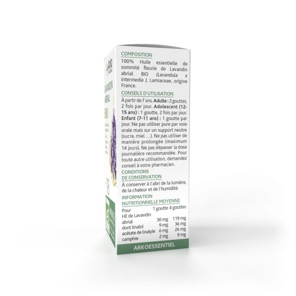Huile essentielle n°18 lavandin abrial 10ml