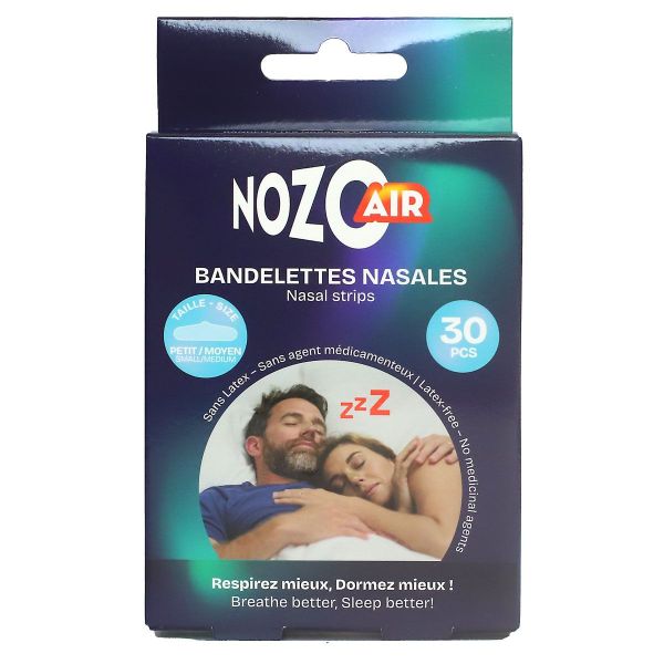 30 bandelettes nasales taille petit / moyen