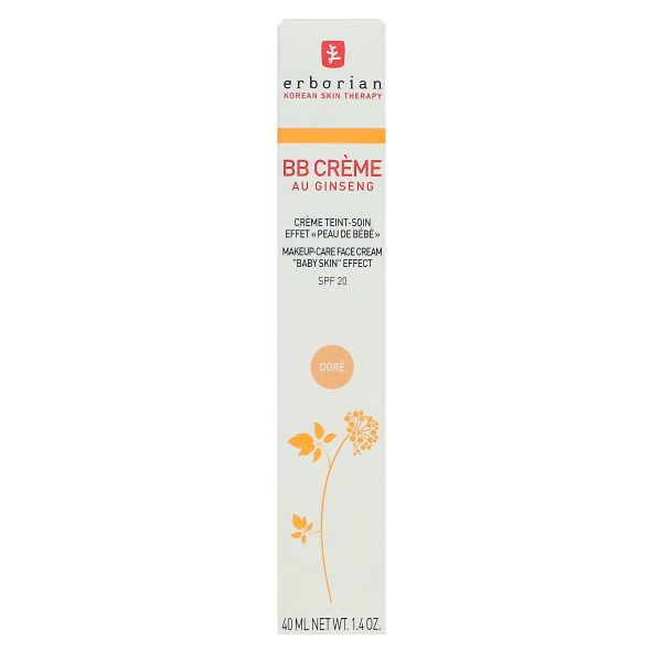 BB crème au ginseng soin effet peau de bébé SPF20 teinte dorée 40ml