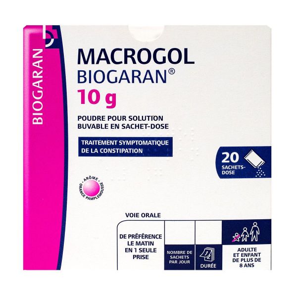 Macrogol 4000 10g 20 sachets