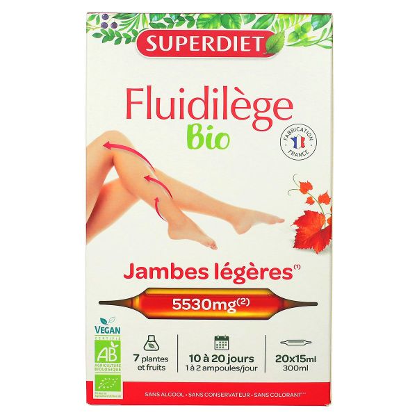 Fluidilège bio 20x15ml