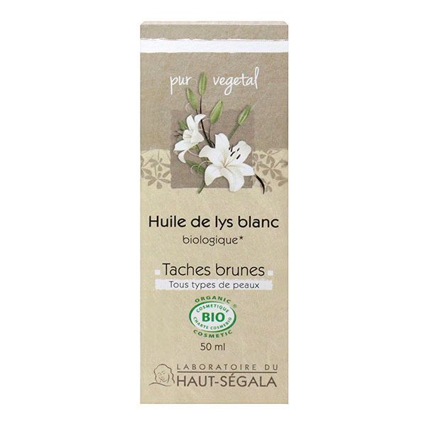 Huile de lys blanc bio 50ml