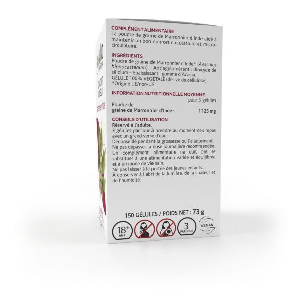 Arkogélules marronnier d'Inde bio confort veineux 150 gélules
