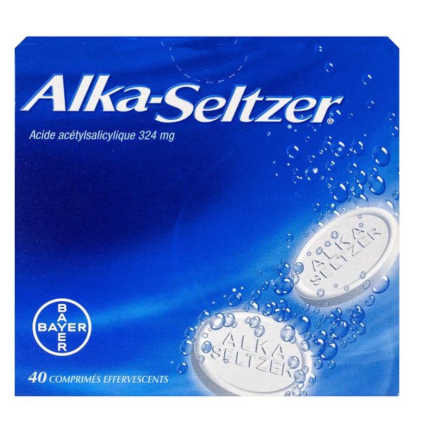 Alka-Seltzer 40 comprimés effervescents