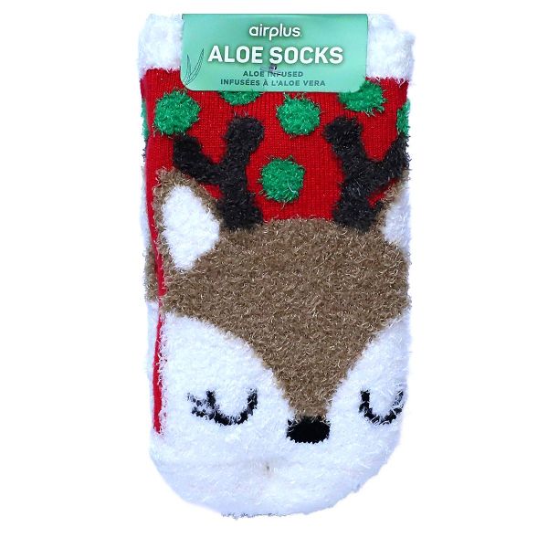 Chaussettes infusées à l'Aloe vera Biche confort et douceur taille 26-31