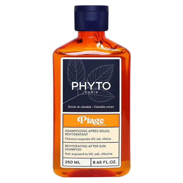 Plage shampoing après-soleil réhydratant cheveux exposés UV sel Chlore 200ml