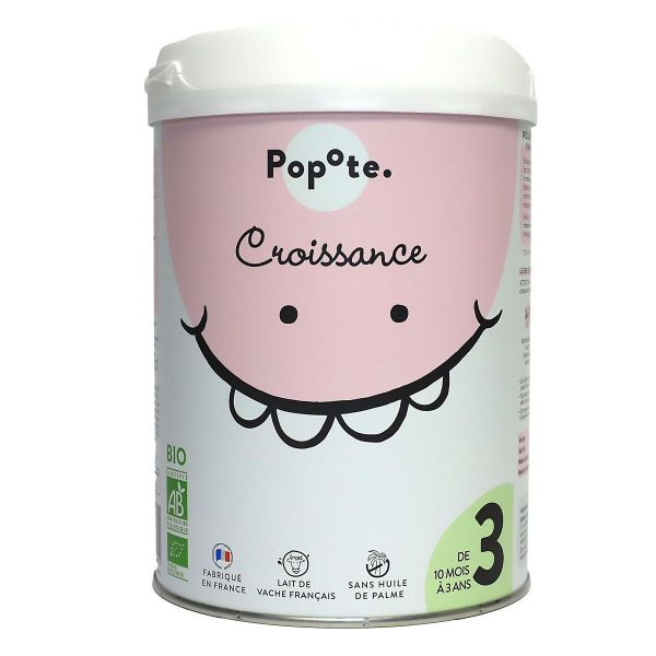 Lait infantile bio Croissance 10 mois - 3 ans 800g