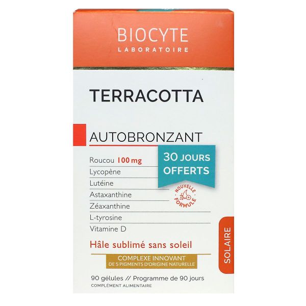 Terracotta autobronzant 90 gélules