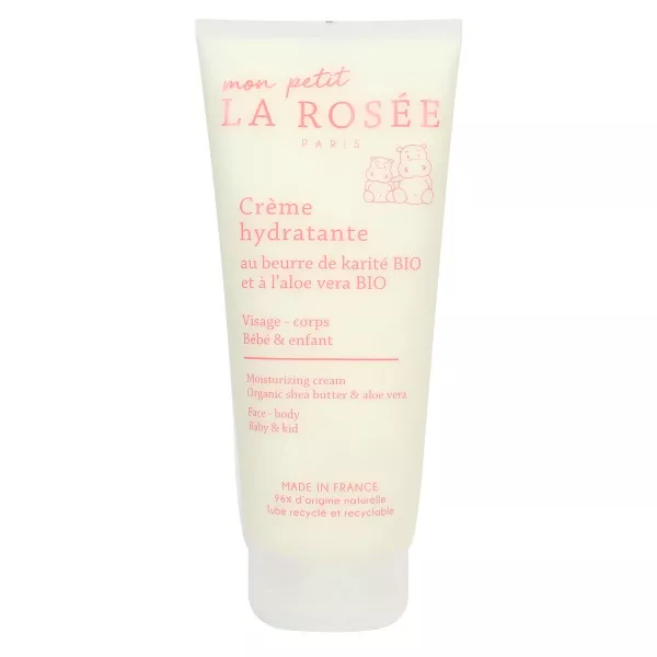 Crème hydratante bébé beurre karité aloe vera 200ml