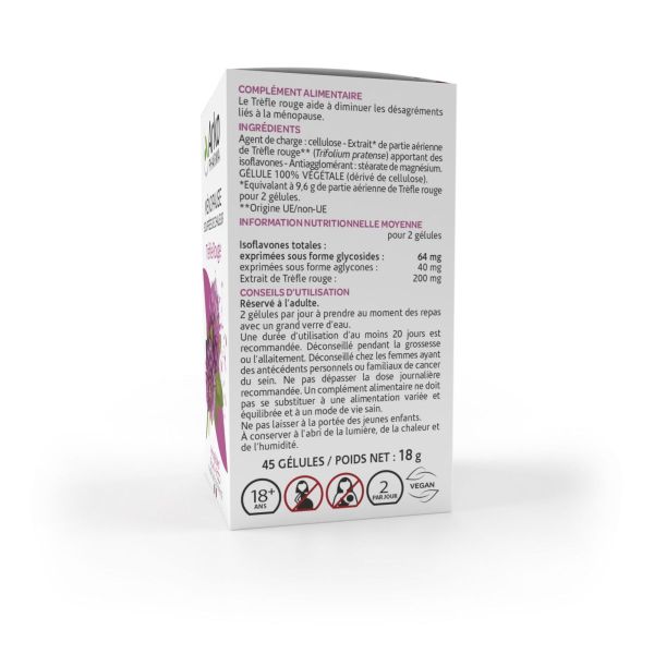 Arkogélules trèfle rouge 45 gélules