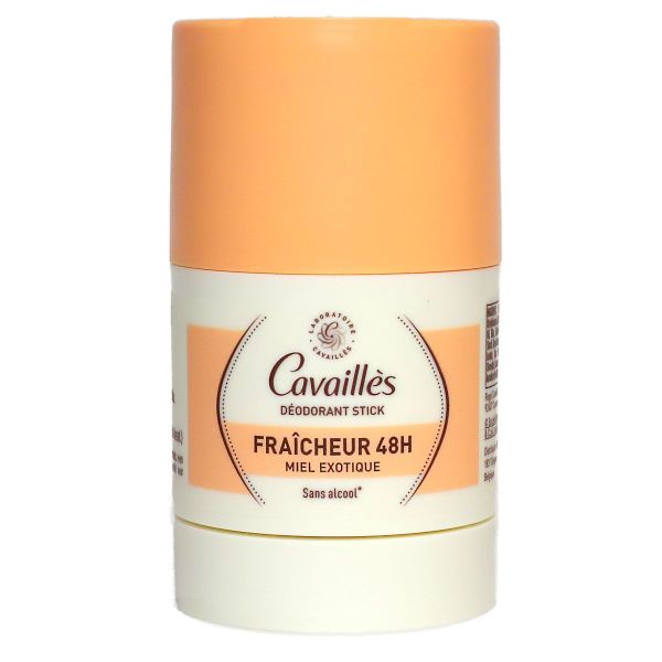 Déodorant stick fraicheur 48h miel exotique toute peau 50g