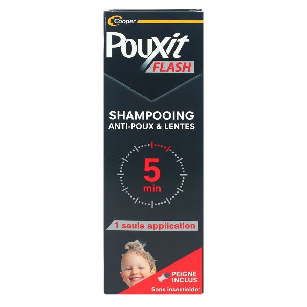 Flash shampoing anti-poux et lentes 5min 100ml