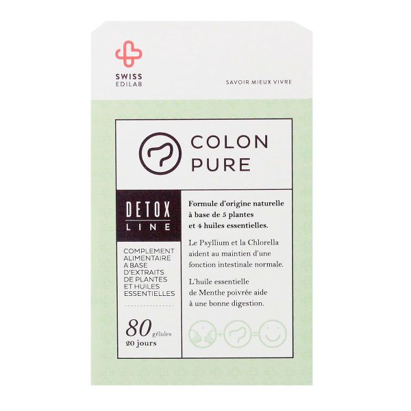 Colonpure cure Detox 80 gélules (20 jours)