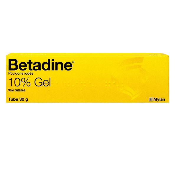 Bétadine 10% gel dermique 30g