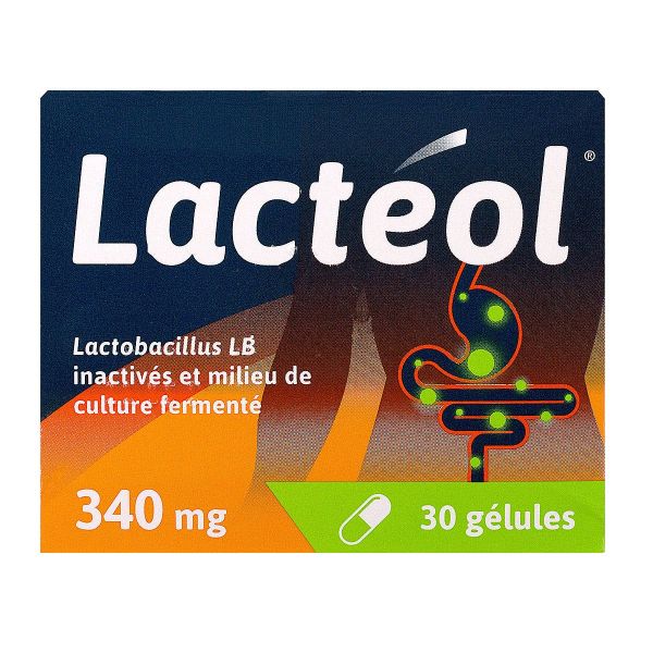 Lactéol 340mg 30 gélules