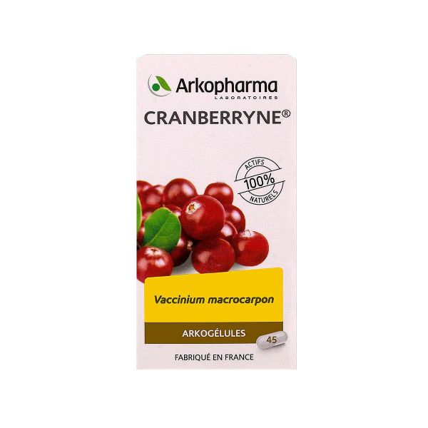Arkogélules cranberryne canneberge 45 gélules