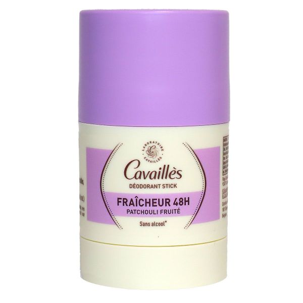 Déodorant stick fraicheur 48h patchouli toute peau 50g