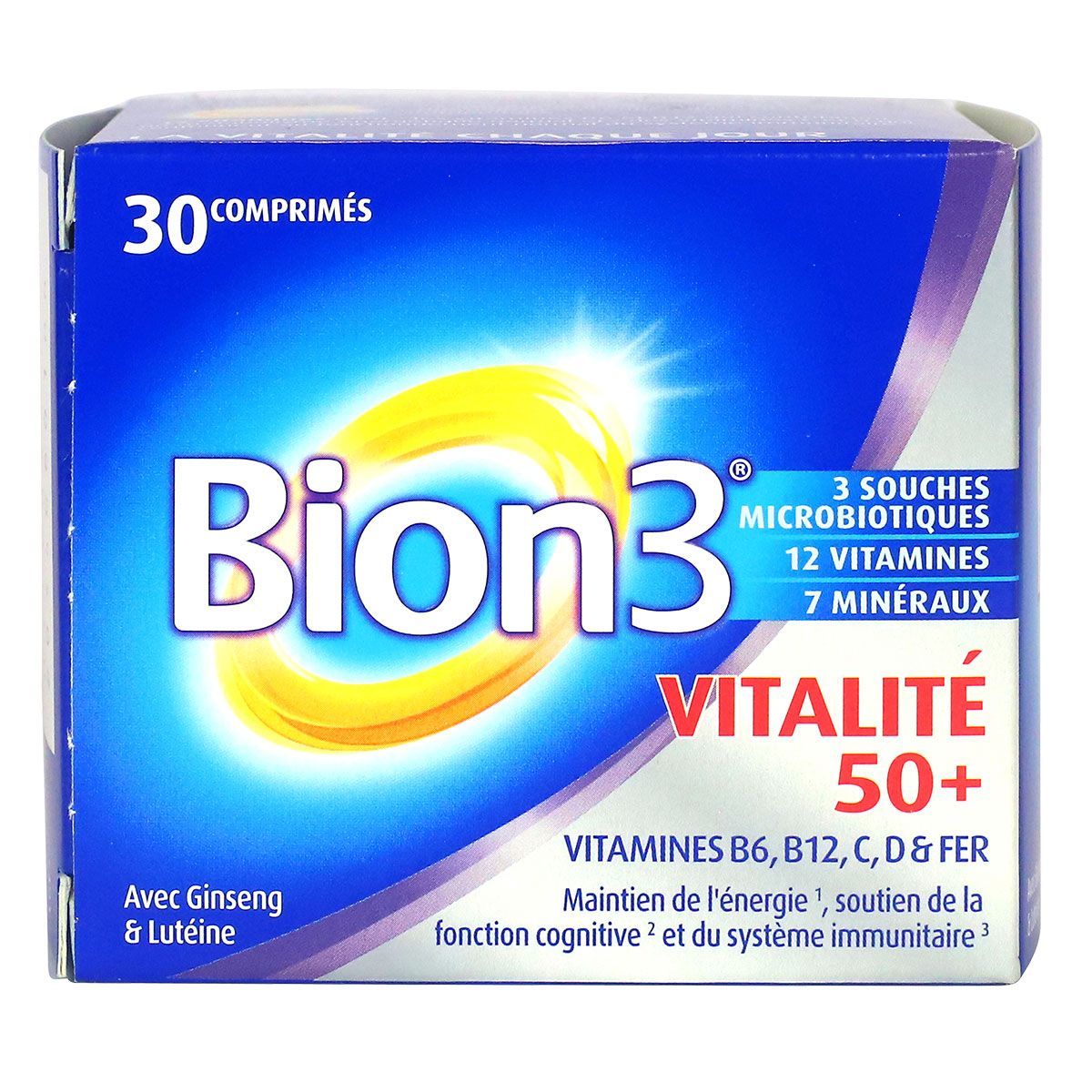 Bion 3 senior vitalité Merck est un complément alimentaire qui
