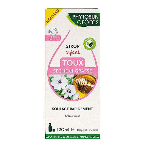 Sirop toux sèche & grasse enfant 120ml