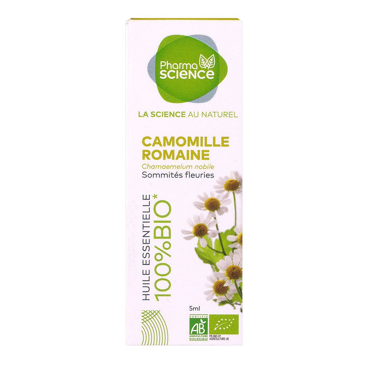 Camomille Romaine Bio - Huile essentielle Anthemis nobilis 5 ml - Ad Naturam
