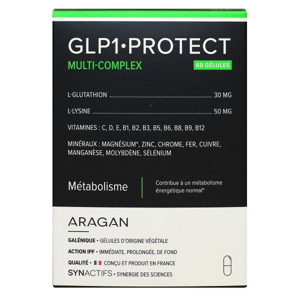 Synactifs GLP1 Protect Métabolisme 60 gélules