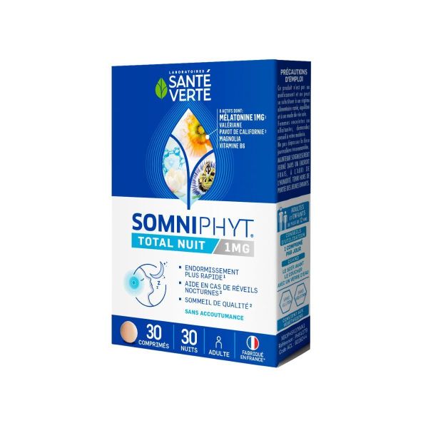 Somniphyt 30' mélatonine 30 comprimés