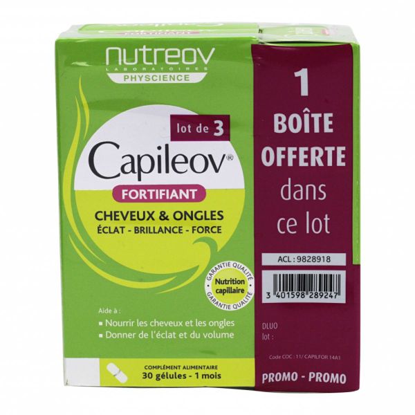 Capileov fortifiant 3x30 gélules