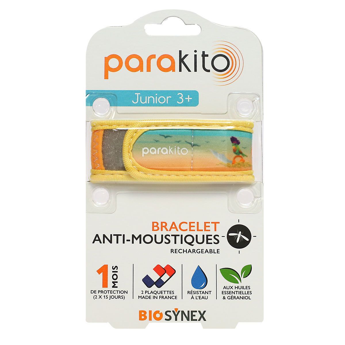 Parakito bracelet anti-moustiques rechargeable junior pirates
