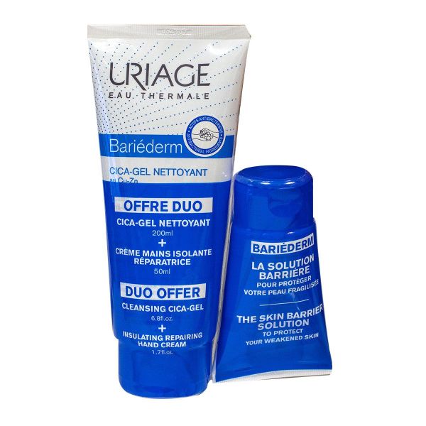 Bariéderm duo cica-gel 200ml + crème mains 50ml offerte