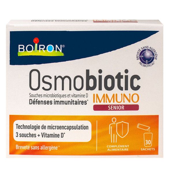 Osmobiotic défenses immunitaires Immuno senior 30 sachets