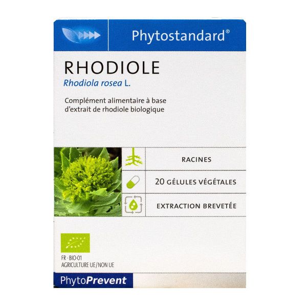 Phytostandard rhodiole 20 gélules