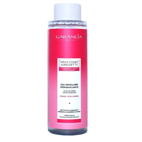 En 2 coups de baguette eau micellaire demaquillante 400ml