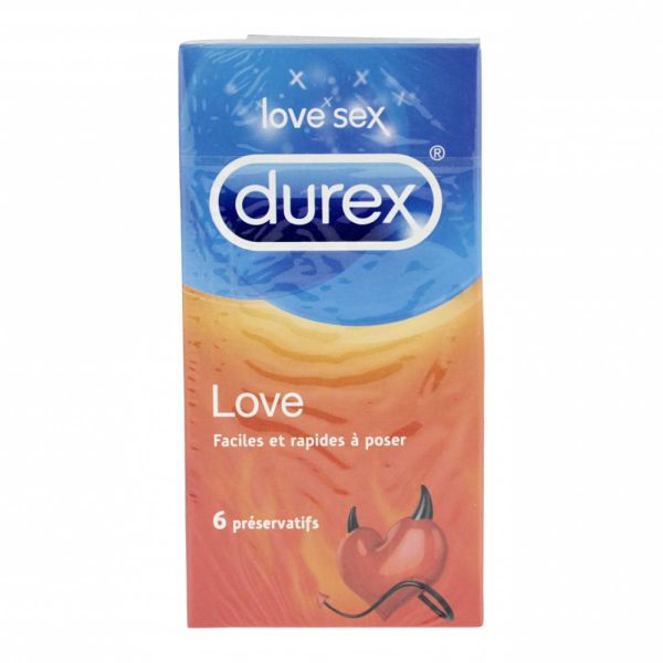 Love 6 préservatifs