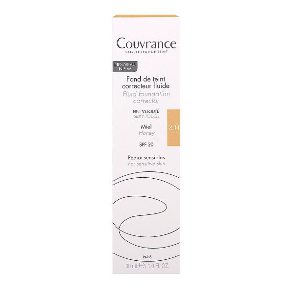 Couvrance fond teint correcteur 4.0 Miel 30ml