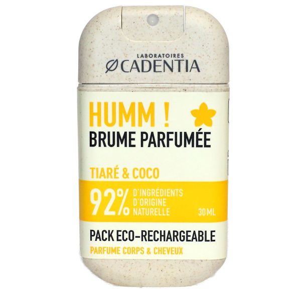 Humm brume parfumée tiaré et coco spray economade 30ml