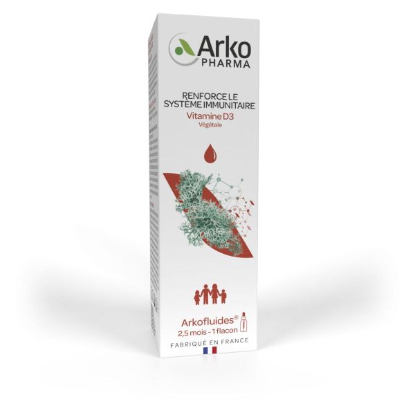 Vitamine D3 végétale 2000UI 15ml