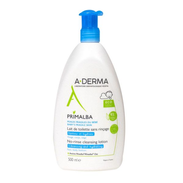 Primalba lait de toilette sans rinçage 500ml