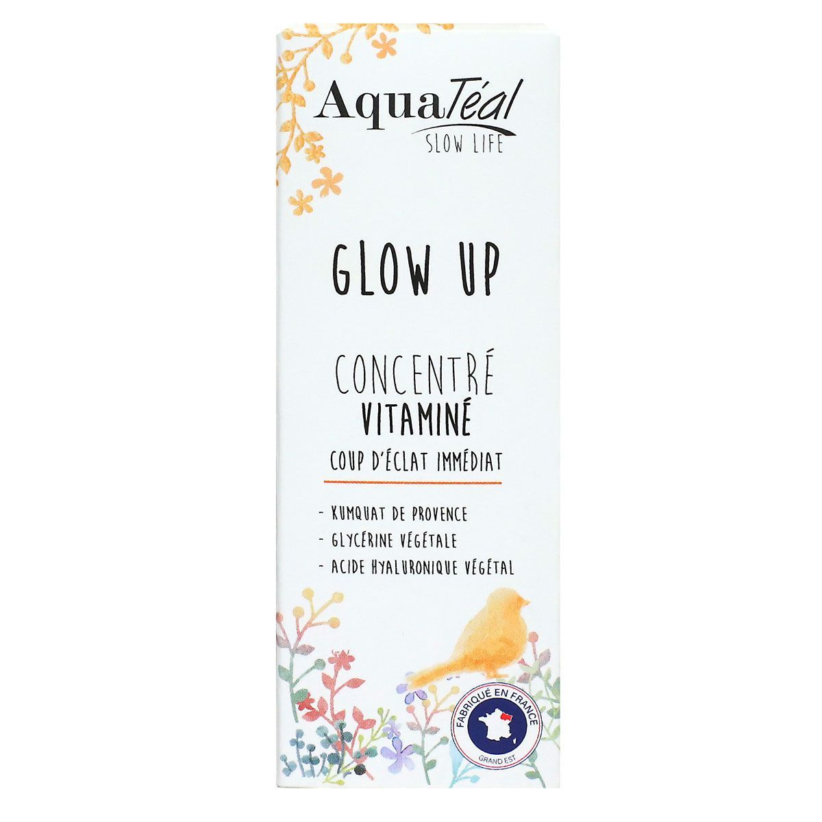 GLOW UP Concentré Visage vitaminé - 30 ml | Aquateal-Slow Life
