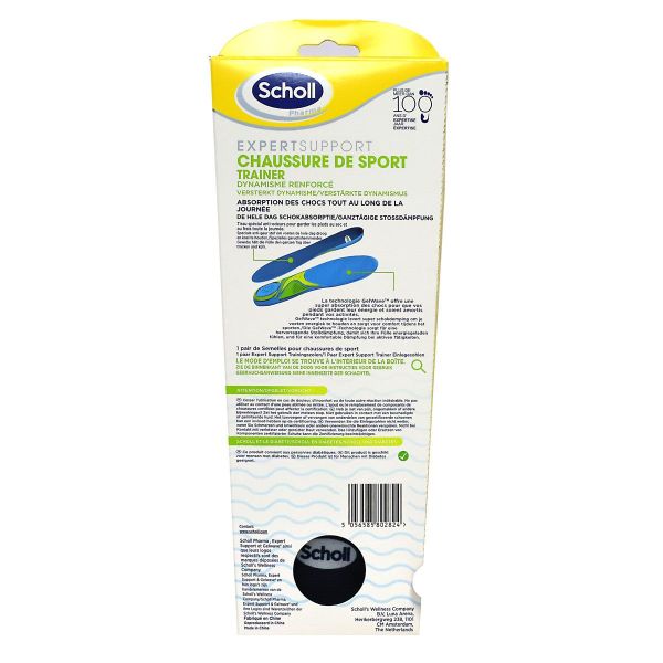 Expert Support 1 paire de semelles chaussures de sport L 40-46,5
