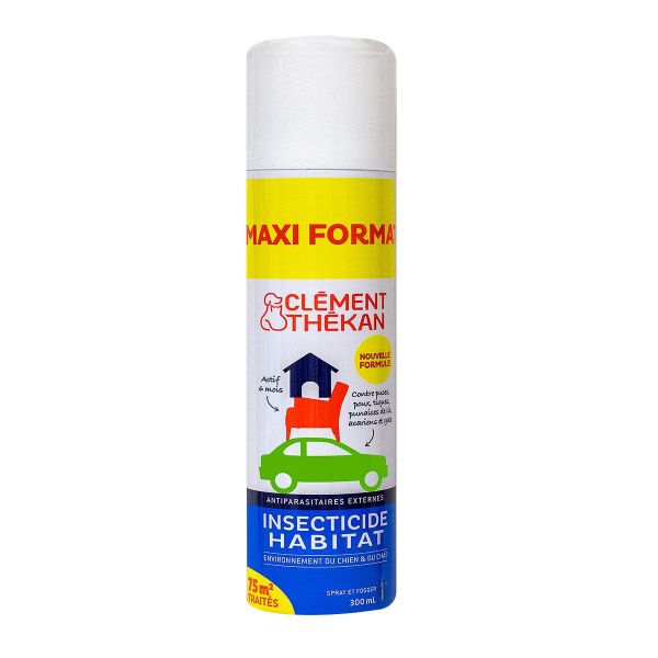 Insecticide habitat spray et fogger 300ml, solution antiparasitaire