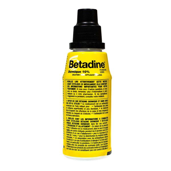 Betadine dermique 10% 125ml