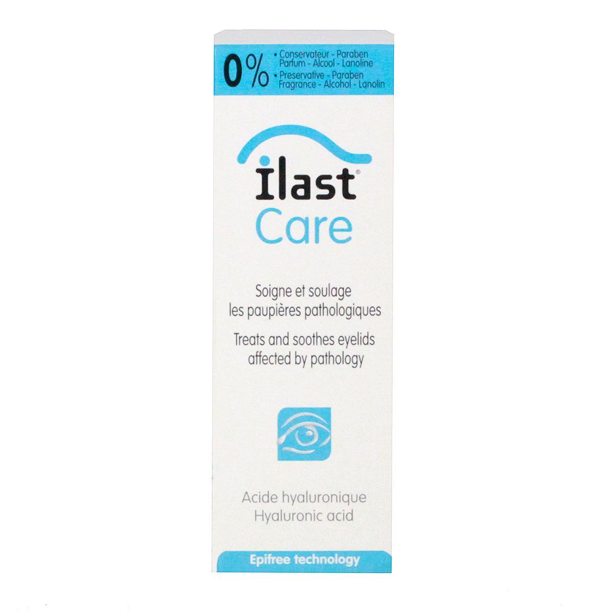 ilast care est utilisé pour soigner et soulager les paupières pathologiques