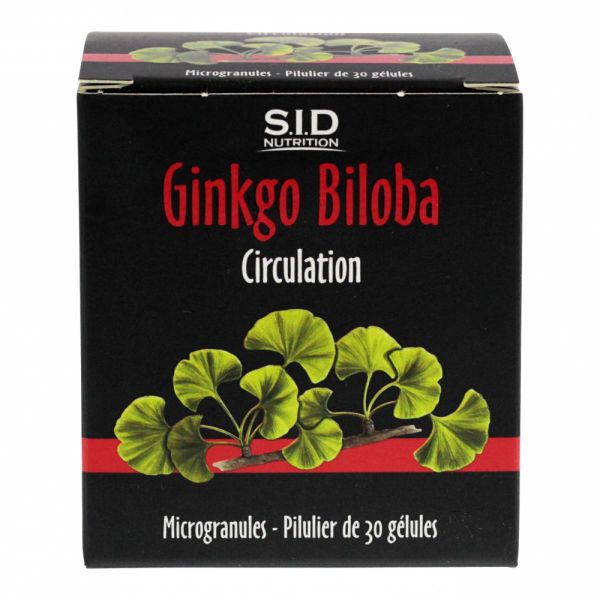 Ginkgo biloba circulation