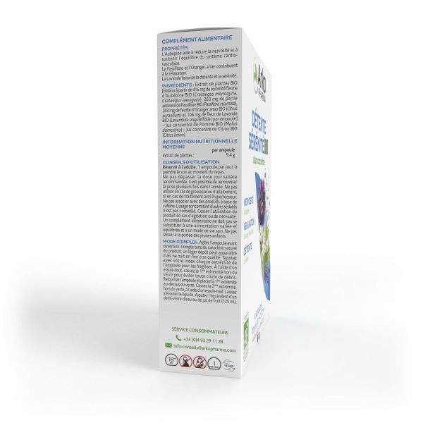 Arkofluides sommeil & détente 20 ampoules